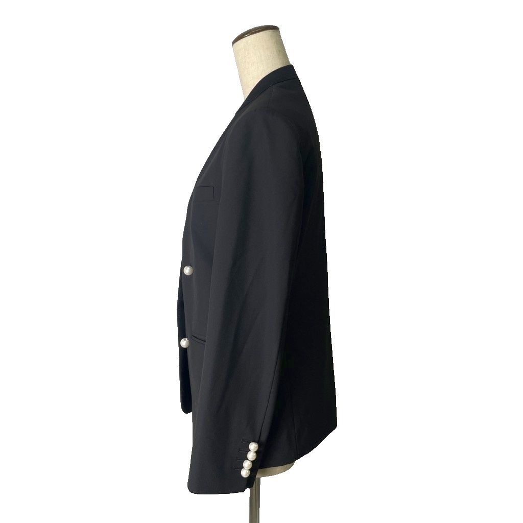 チノ CINOH NO COLLAR JACKET パールボタンジャケット ノーカラー