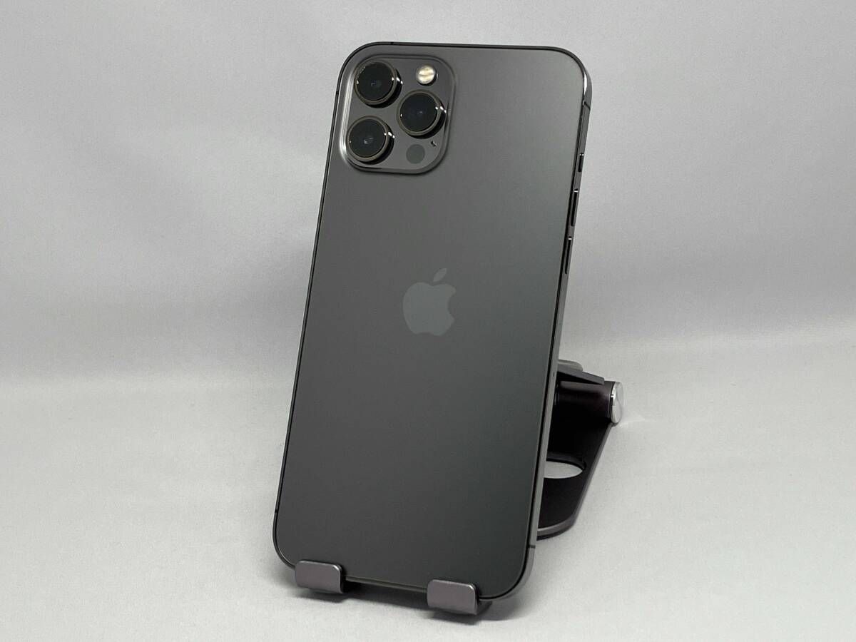 SoftBank 【SIMロックなし】MGCY3J/A iPhone 12 Pro Max 256GB グラファイト SoftBank