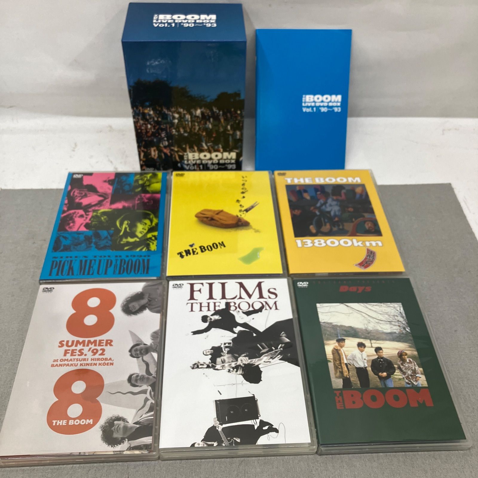 ザ・ブーム LIVE DVD BOX Vol.１&２ 完全生産限定盤 THE BOOM/LIVE DVD-BOX Vol.1 & 2 完全生産限定盤 PB7026 f013 - メルカリ