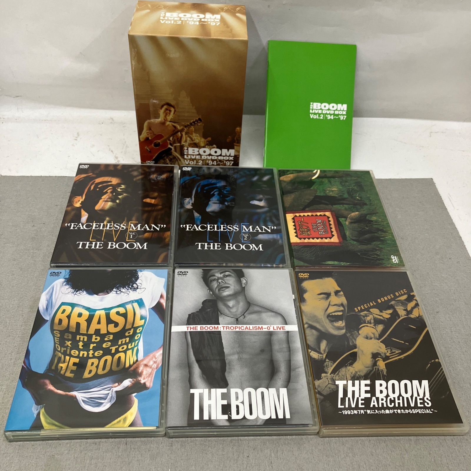 THE BOOM/LIVE DVD-BOX Vol.1 & 2 完全生産限定盤 PB7026 f013 - メルカリ