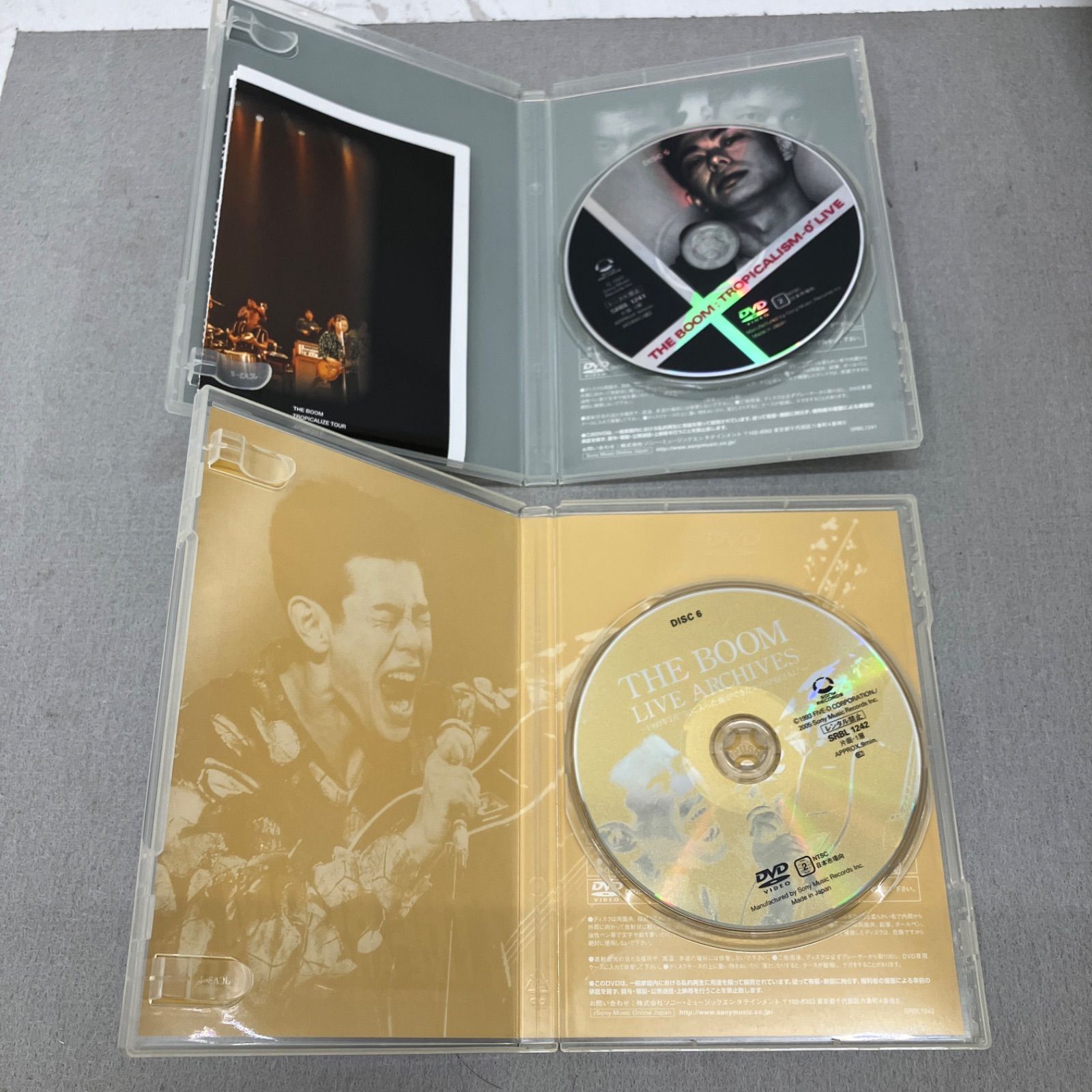 THE BOOM/LIVE DVD-BOX Vol.1 & 2 完全生産限定盤 PB7026 f013 - メルカリ