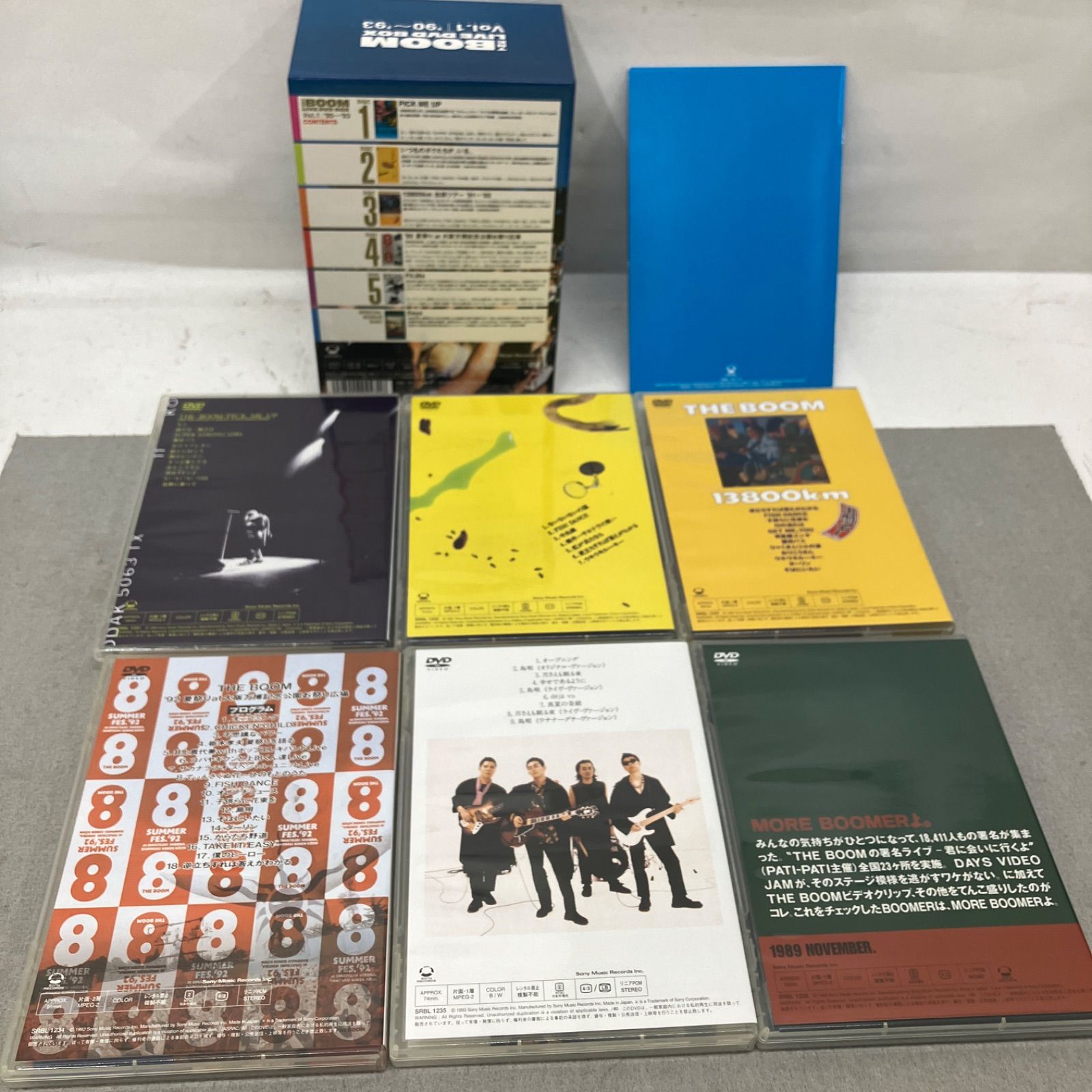 THE BOOM/LIVE DVD-BOX Vol.1 & 2 完全生産限定盤 PB7026 f013 - メルカリ