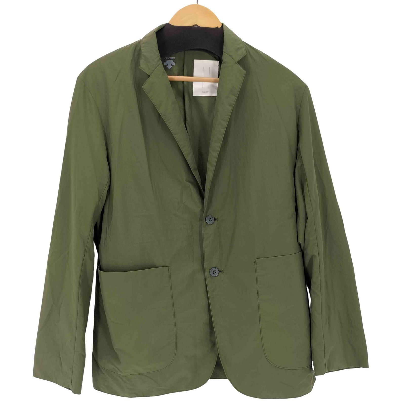 デサントポーズ DESCENTE PAUSE ナイロン2Bテーラードジャケット