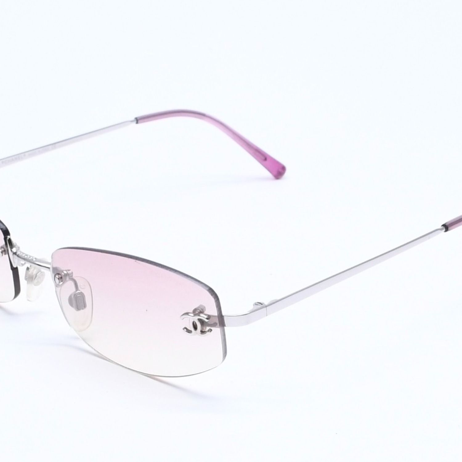 CHANEL シャネル リムレス サングラス 4002 C.124/58 サイズ 54□19