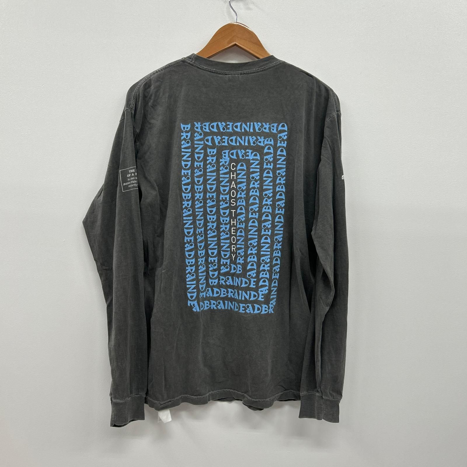 イオン広店】 中古 BRAIN DEAD | ブレインデッド 長袖Tシャツ CHAOS