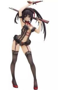 フィギュア 時崎狂三 ランジェリーVer. Black color あみあみ限定版 「デート・ア・ライブ」 1/7 PVC製塗装済み完成品【10日以内発送】