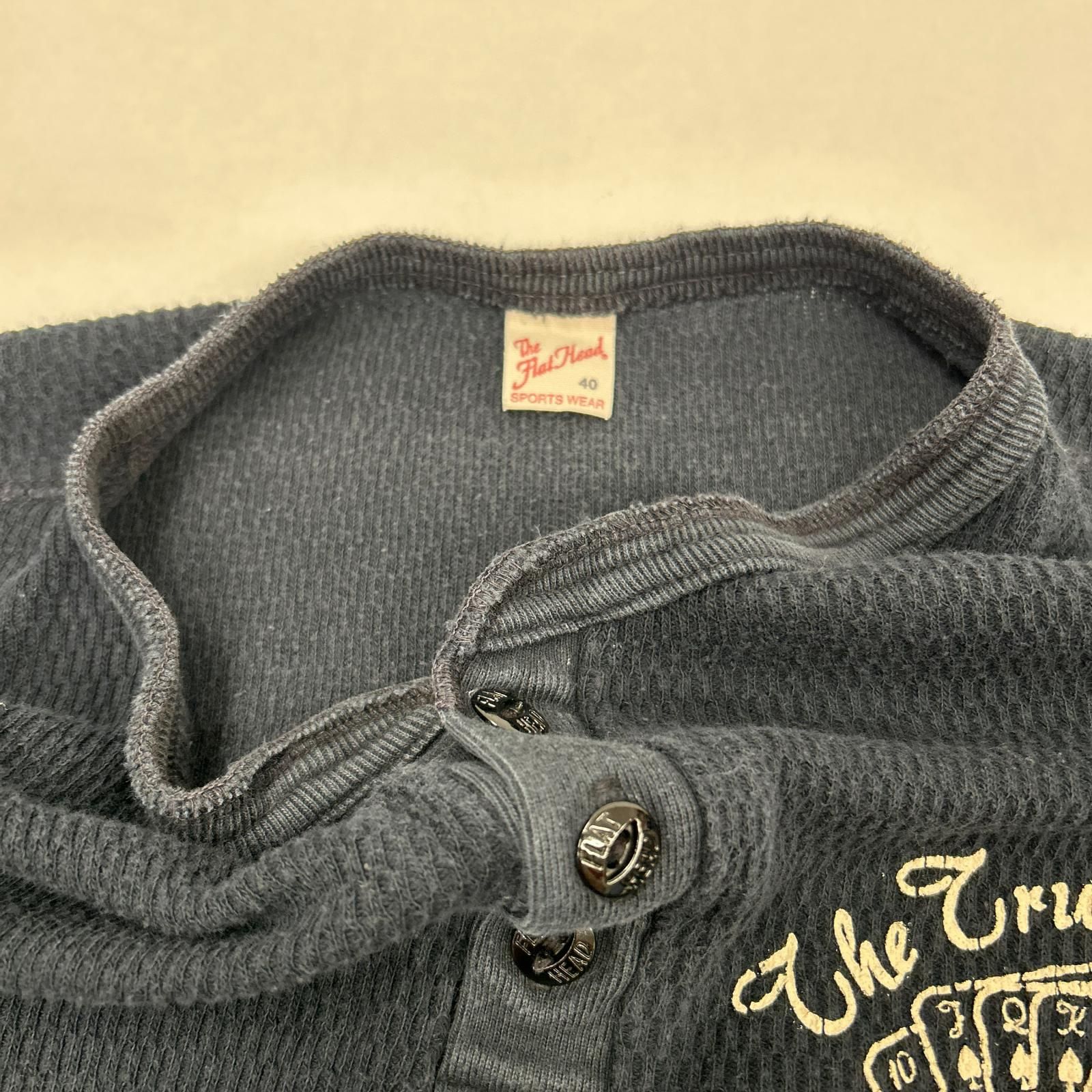 イオン広店】 中古 THE FLAT HEAD | ザフラットヘッド 長袖Tシャツ