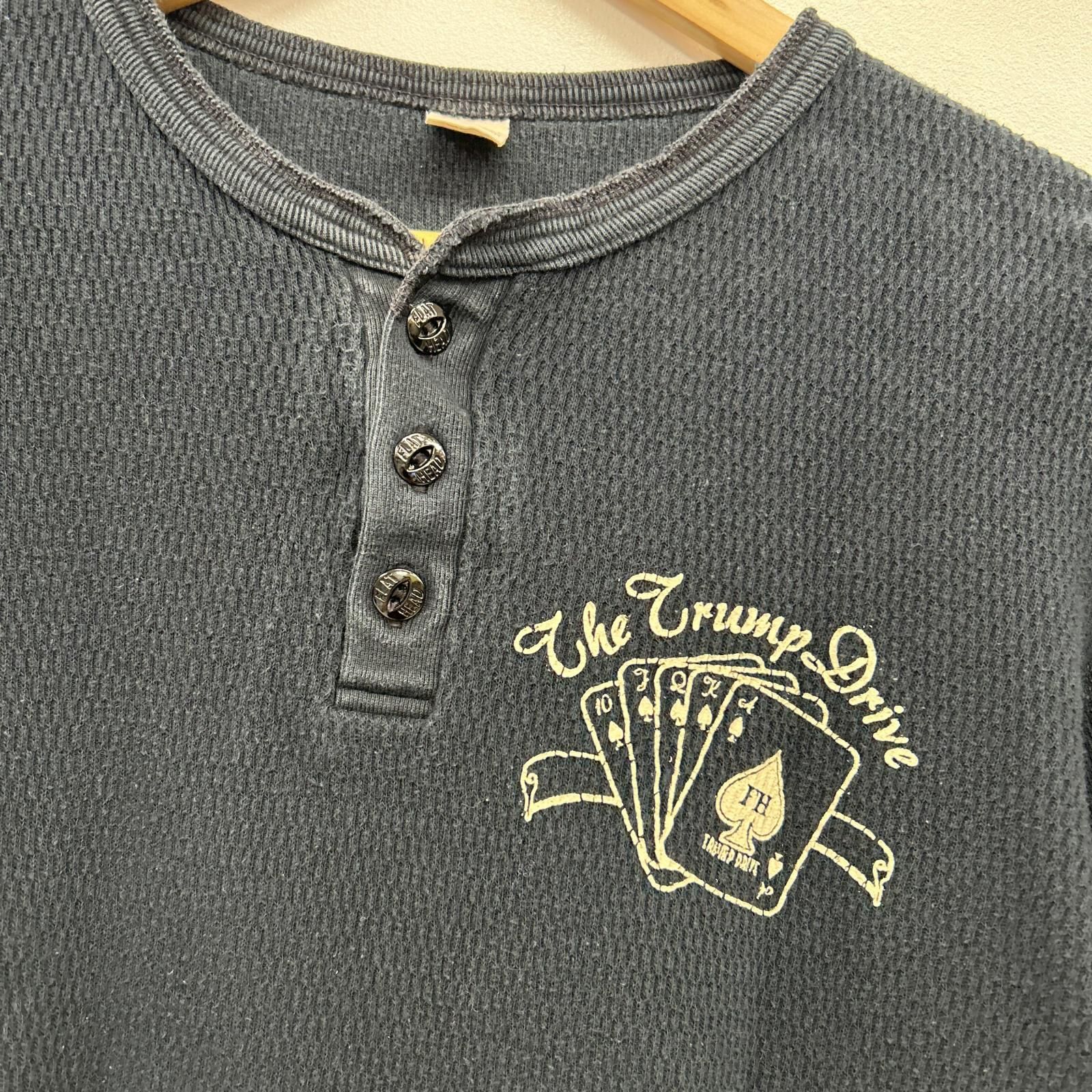 イオン広店】 中古 THE FLAT HEAD | ザフラットヘッド 長袖Tシャツ