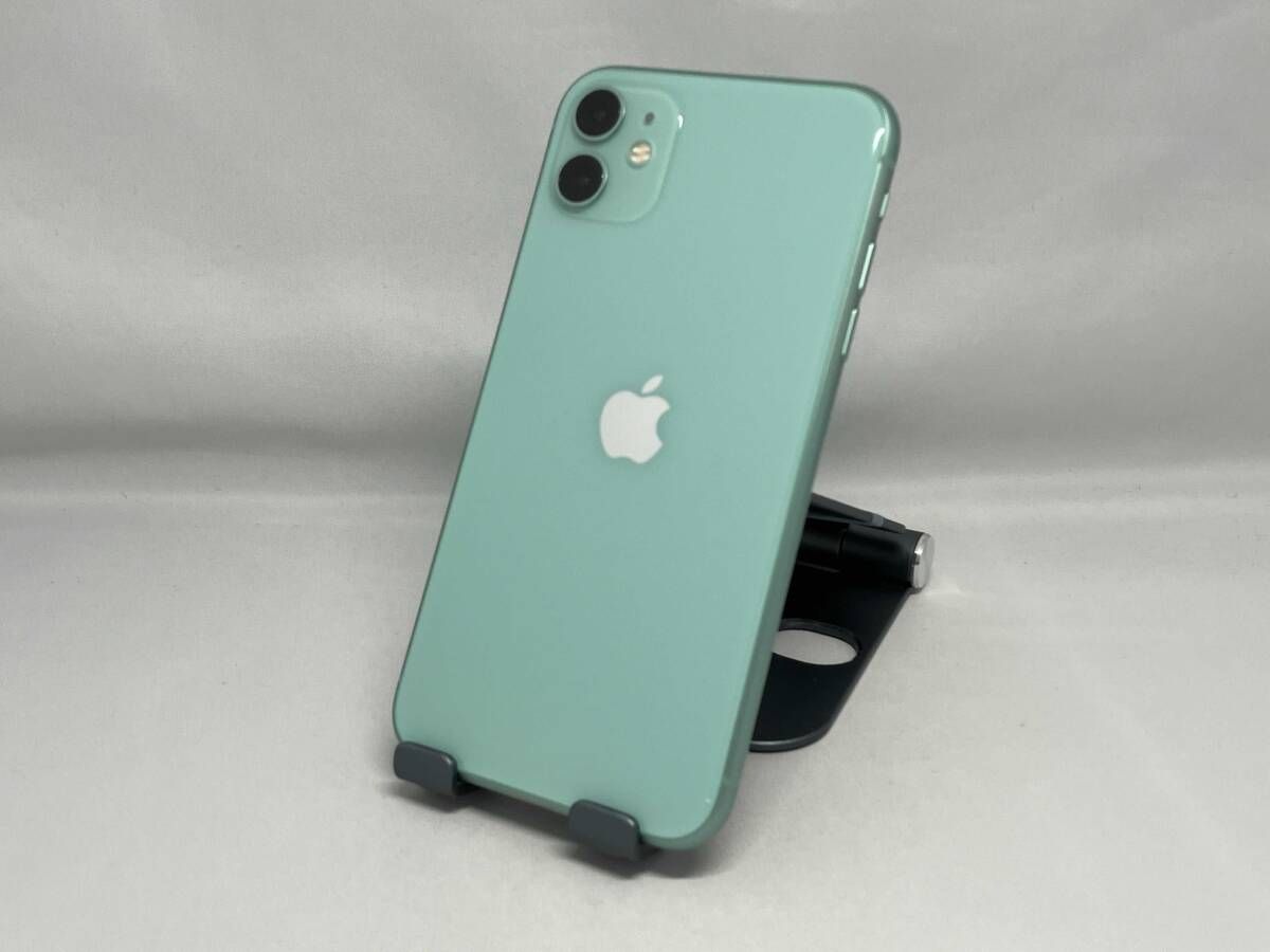 au 【SIMロックなし】MWLY2J/A iPhone 11 64GB グリｰン au - メルカリ