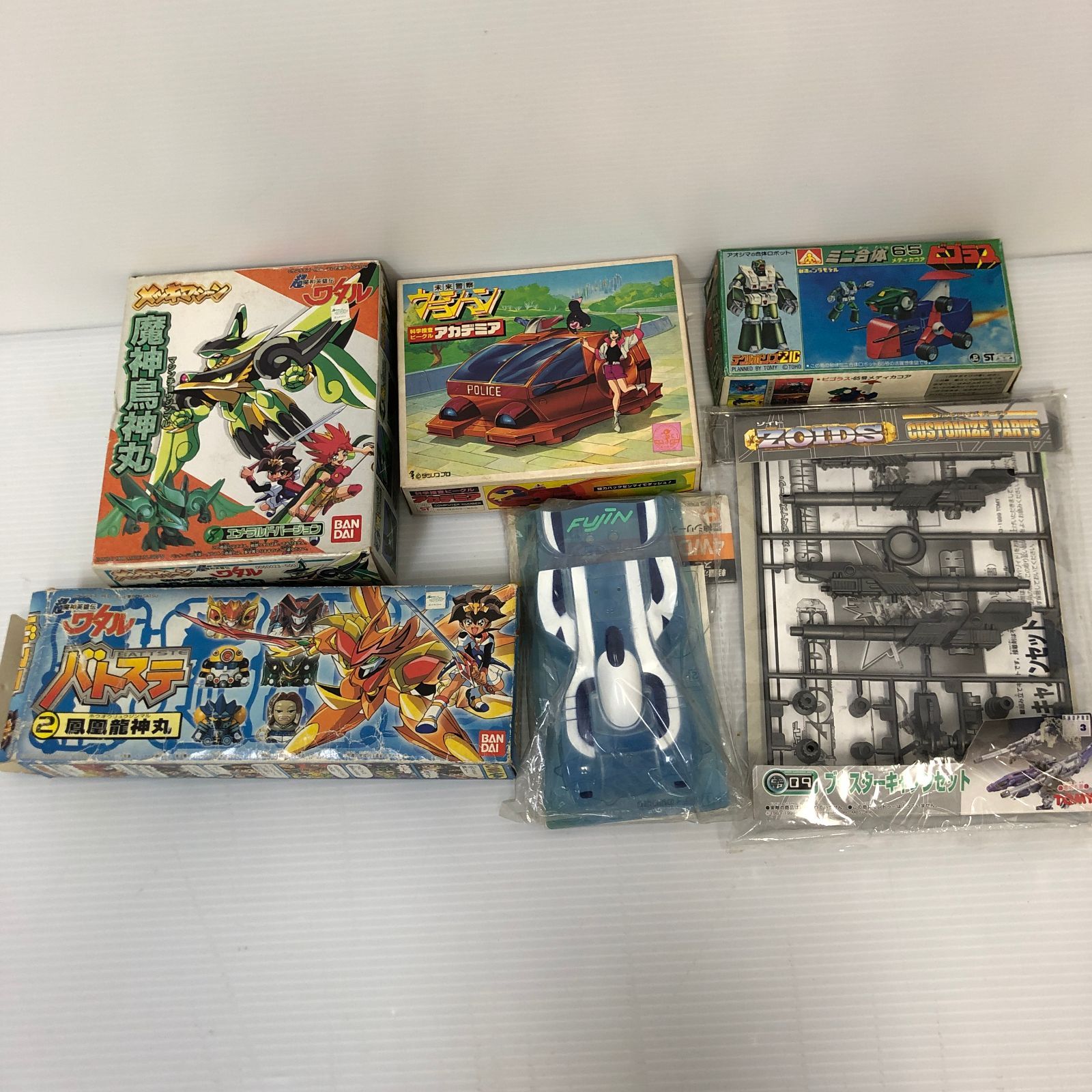 △80 アニメ プラモデル 等 ワタル 他 まとめ 未組み立て ジャンク品