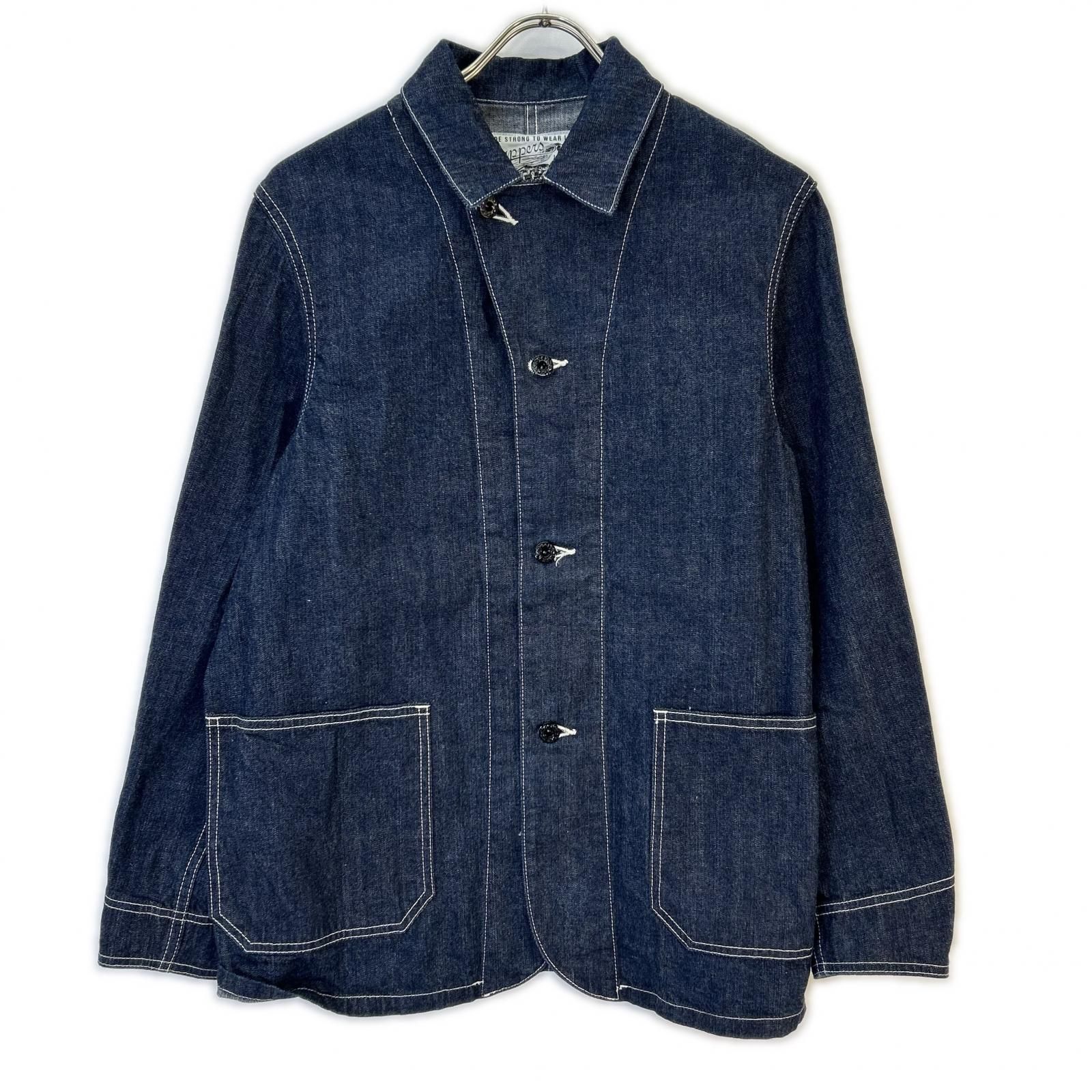DAPPER'S ダッパーズ 1730 インディゴ Standard Coverall Jacket Type WW2 38 DAPPER'S ダッパーズ 1730 インディゴ Standard Coverall Jacket Type