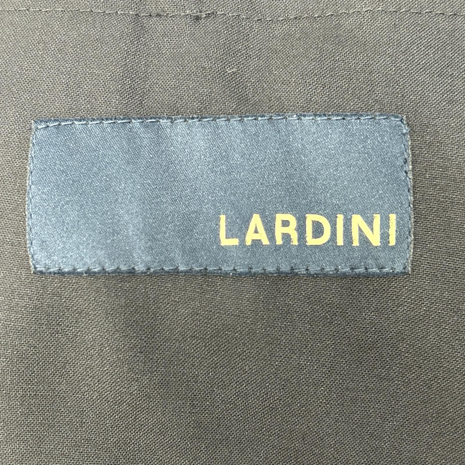 LARDINI ラルディーニ SU.821-A ネイビー ブートニエール付き