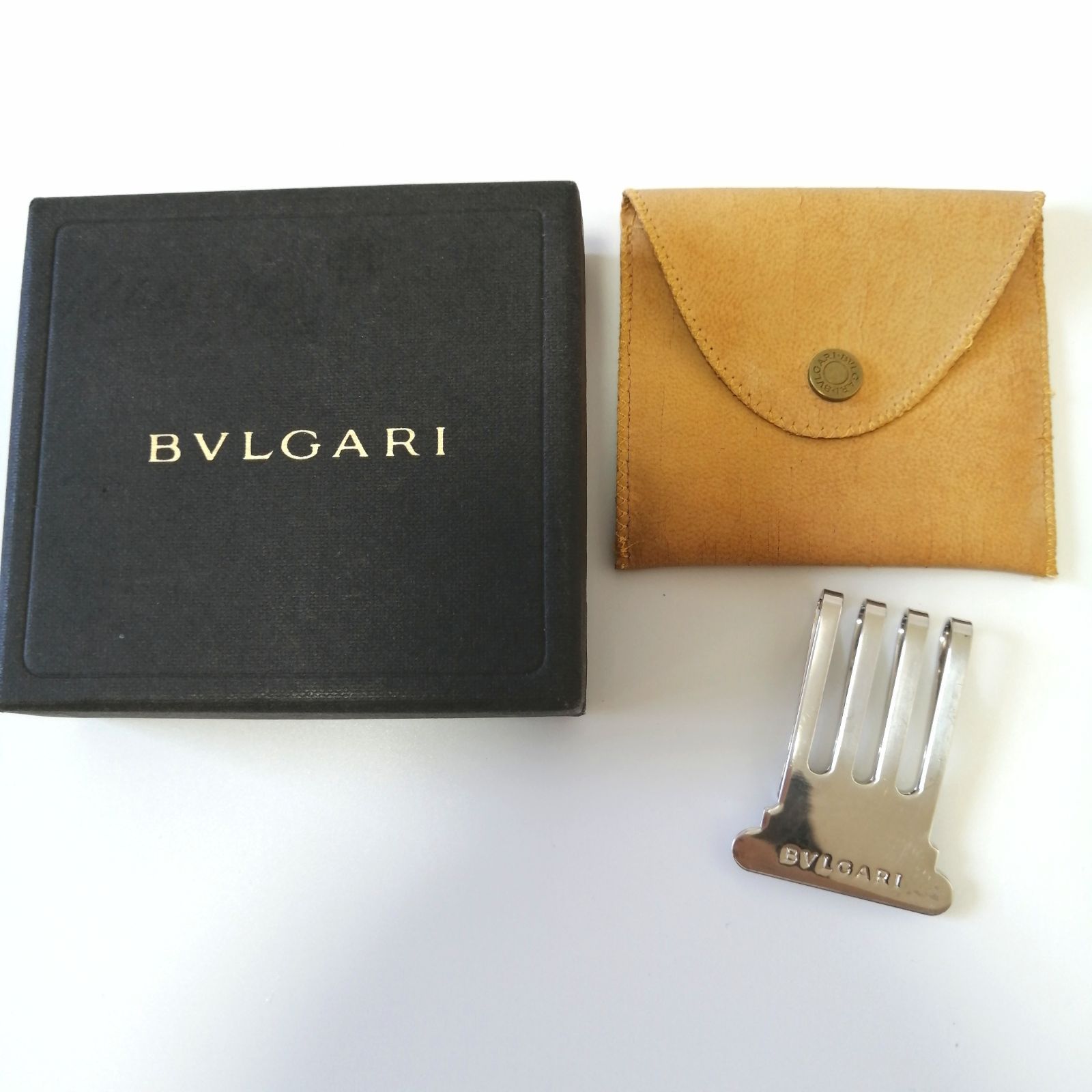 ✨良品✨　ブルガリ　BVLGARI　マネークリップ　シルバー　508