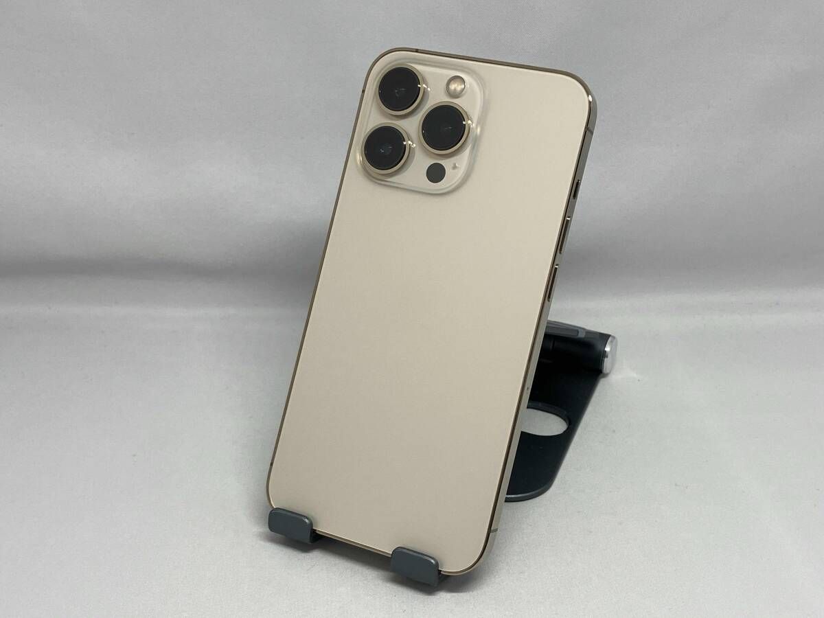 au 【SIMロックなし】MLUH3J/A iPhone 13 Pro 128GB ゴｰルド au