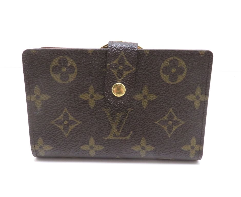 LOUIS VUITTON ルイ・ヴィトン ポルトモネ・ビエ・ヴィエノワ モノグラム【205】 M61663 二つ折り財布 モノグラムキャンバス ブラウン メンズ【中古】