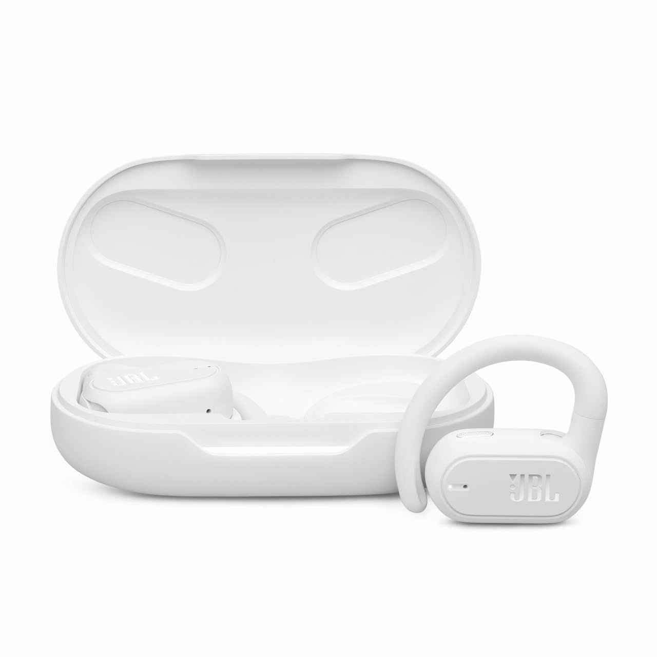 JBL SOUNDGEAR SENSE 完全ワイヤレスイヤホン/オープンイヤー/マルチポイント/IP54防水/Bluetooth5.3/耳を塞がない/音漏れ防止/ホワイト/JBLSNDGEARSNSWHT 10,749円