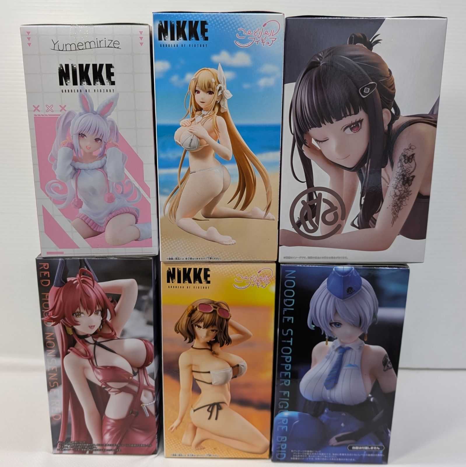 勝利の女神：NIKKE フィギュア 6点セット - メルカリ