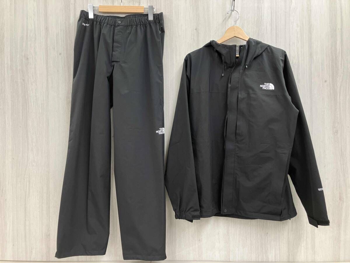 THE NORTH FACE ザ・ノース・フェイス NP11713 GORE-TEX スポーツウェア 上下セット XL/Lサイズ ブラック アウトドア