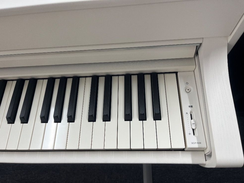 ☆93163【電子ピアノ】YAMAHA SCLP7450WH 22年製 - メルカリ