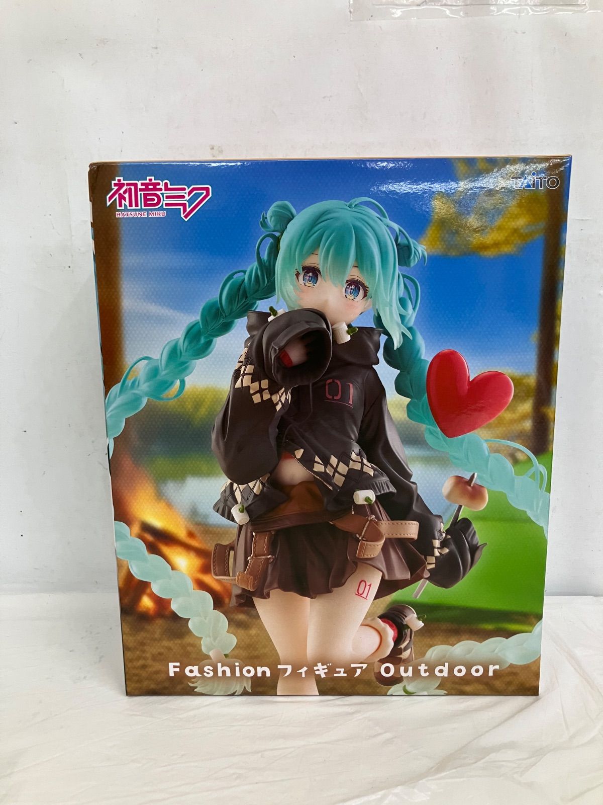 未開封 初音ミク Fashion フィギュア Outdoor 2個セット LF7656 f107