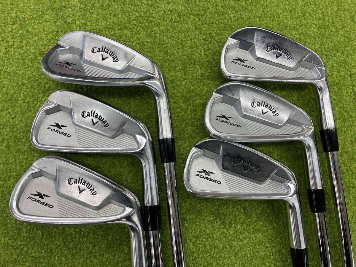 Callaway キャロウェイX FORGED STAR 2021 アイアンセット N.S. PRO MODUS3 TOUR105 フレックスS 6本セット