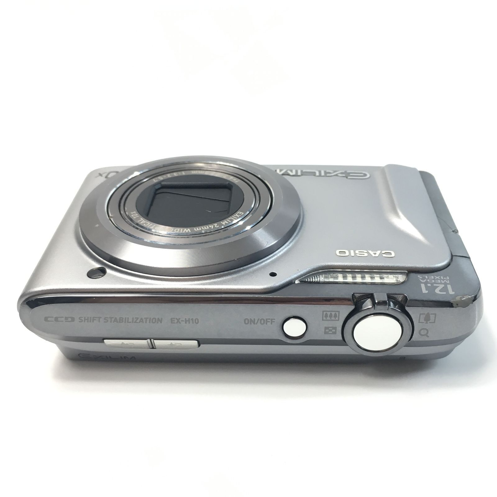やや難あり】CASIO カシオ コンデジ EXILIM Hi-ZOOM EX-H10 1210万画素