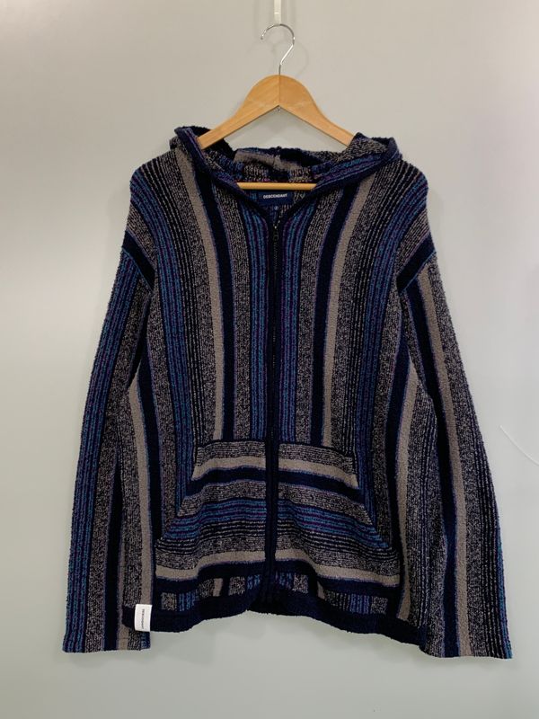 【中古品】 DESCENDANT ディセダント ZIP UP HOODIE ジップアップフーディ パーカ 【141-260714-ta-11-min】