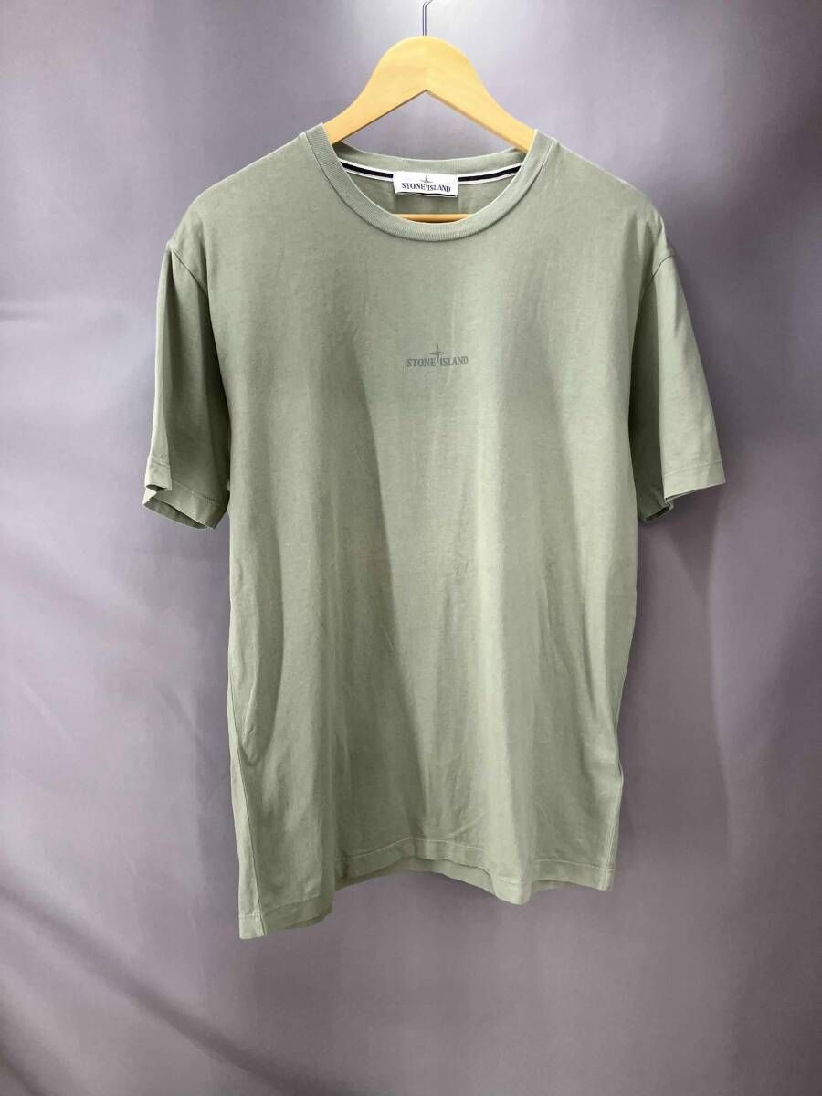 ★ STONE ISLAND ストーンアイランド ロゴT 半袖Tシャツ L ミント グリーン 夏