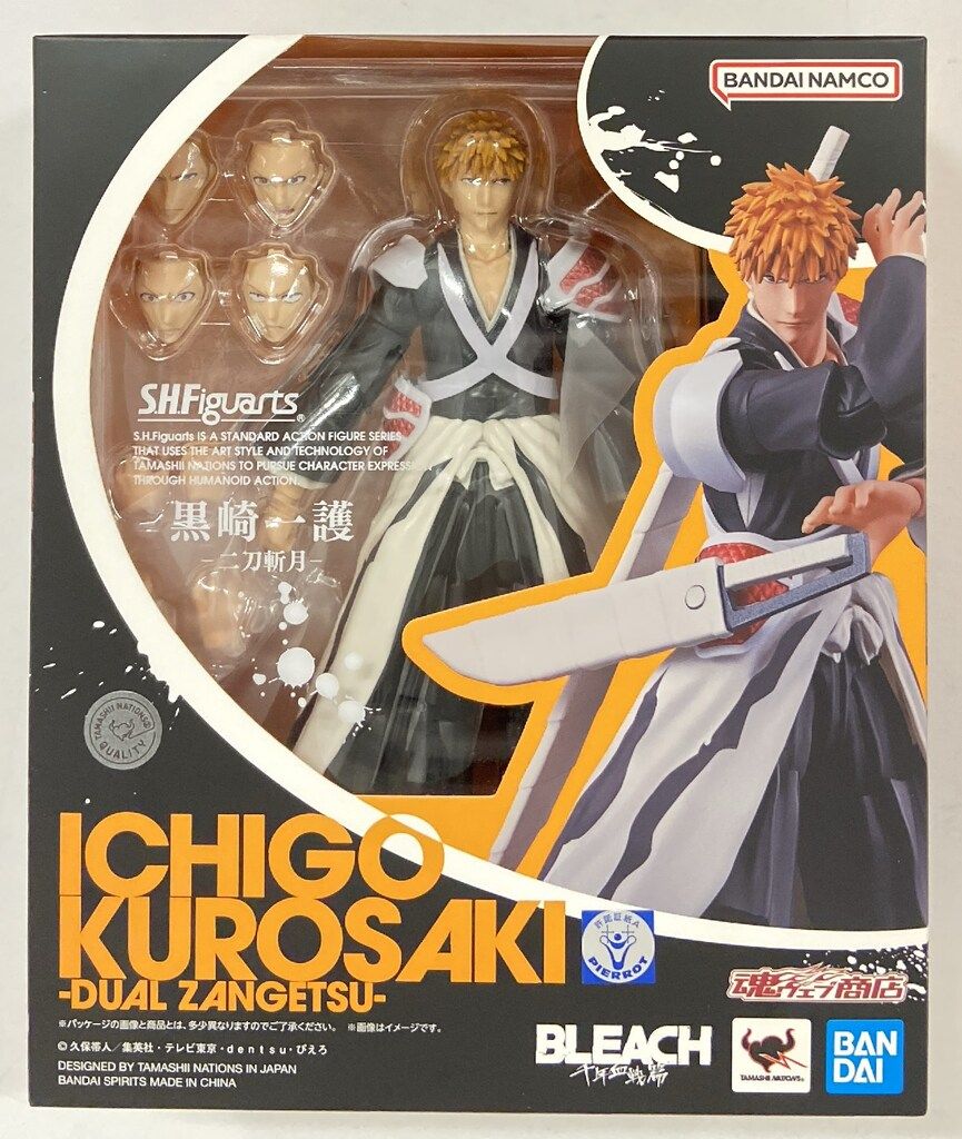 BANDAI SPIRITS S.H.Figuarts 黒崎一護 -二刀斬月-