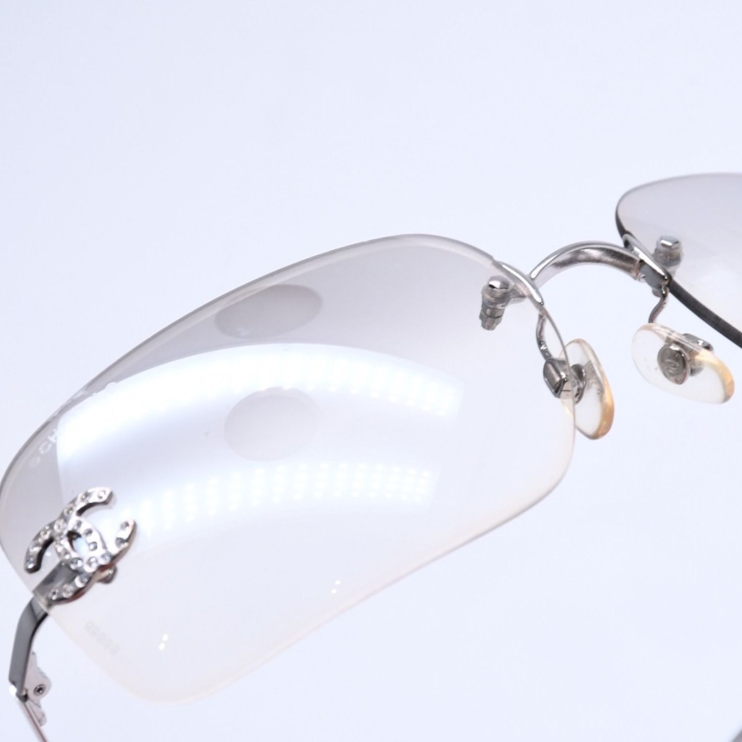CHANEL シャネル リムレス サングラス 4017-D c.159/61 サイズ62□17