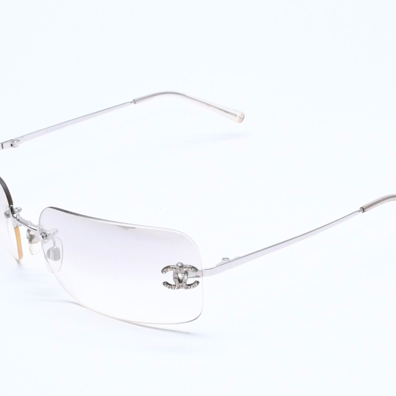 CHANEL シャネル リムレス サングラス 4017-D c.159/61 サイズ62□17