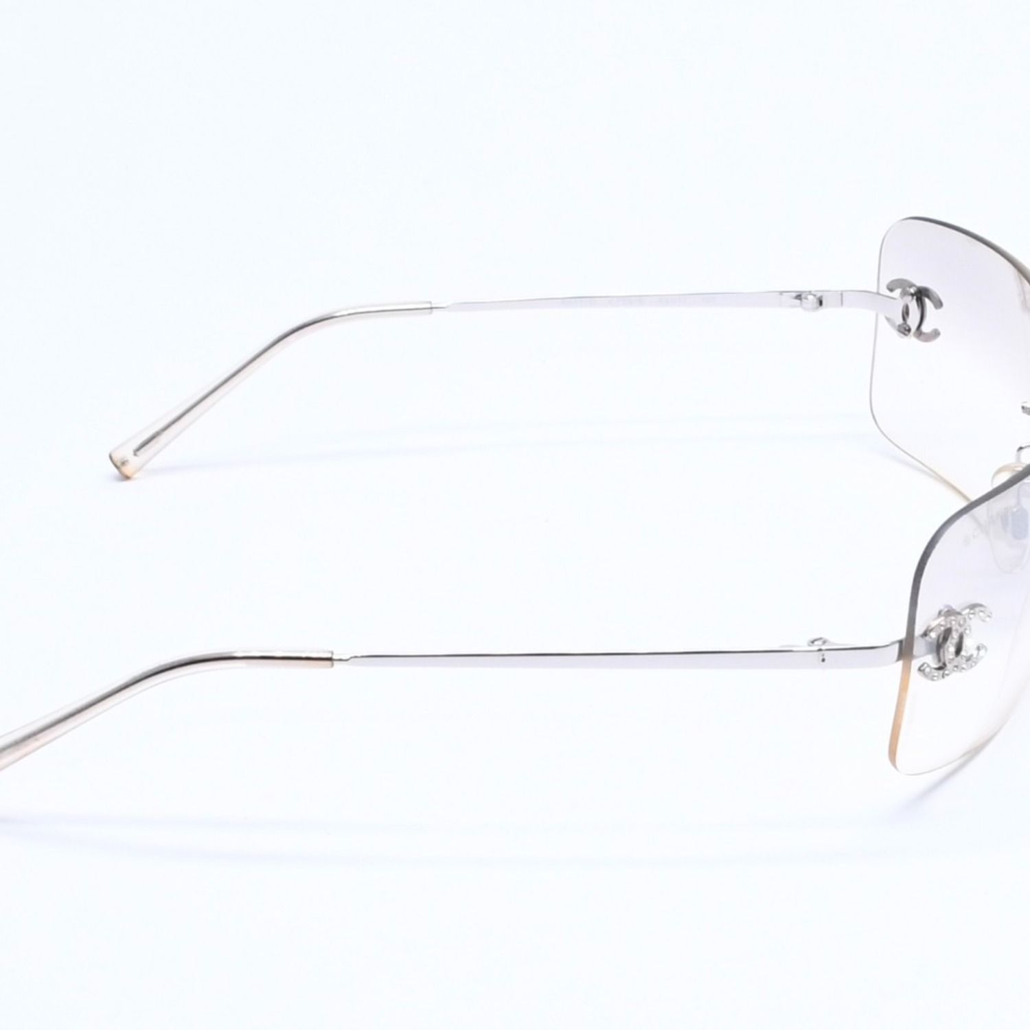 CHANEL シャネル リムレス サングラス 4017-D c.159/61 サイズ62□17