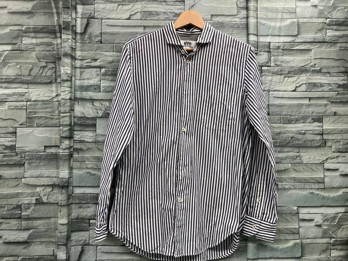 eYe COMME des GARCONS JUNYA WATANABE MAN/長袖シャツ/ストライプ