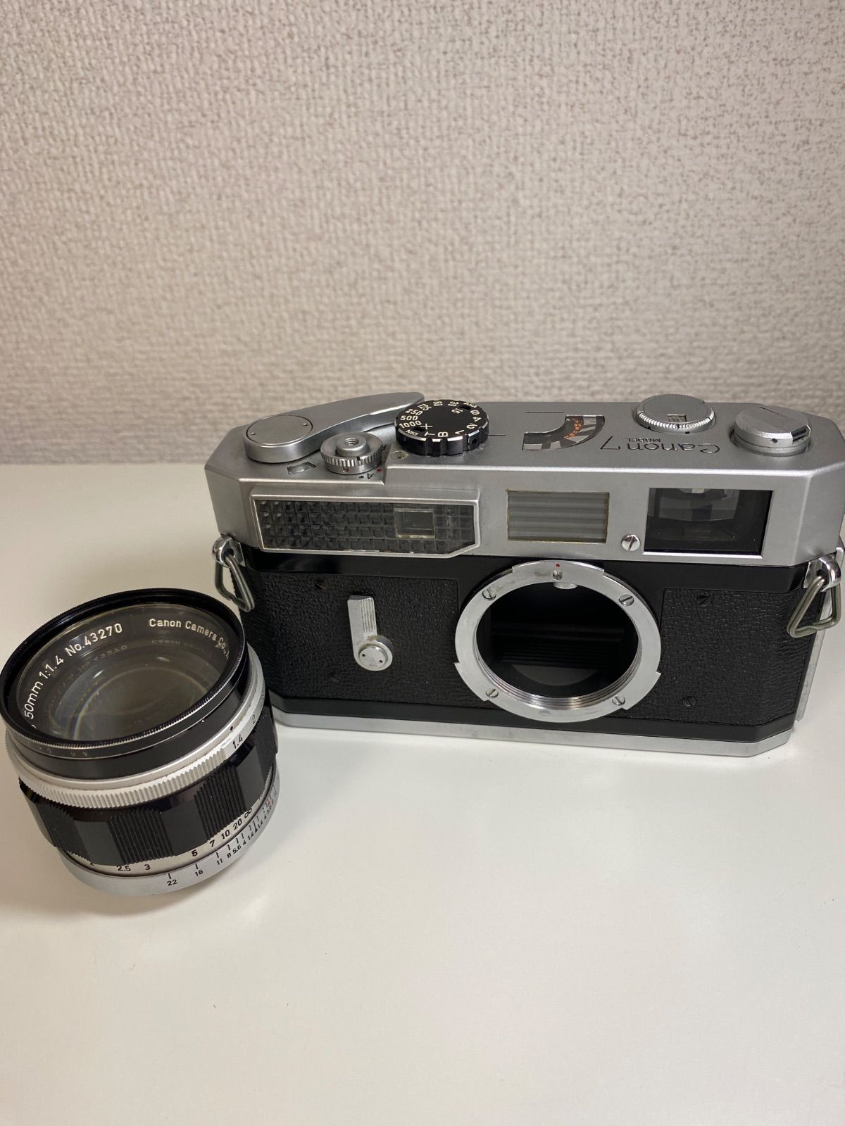 キャノン Canon7 / LENS 50mm F1.4レンズセット 美品 - メルカリ