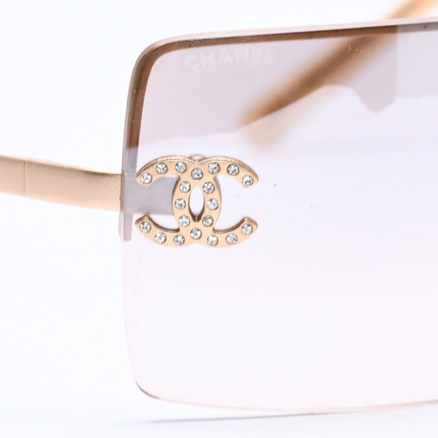 CHANEL シャネル リムレス サングラス 4092-B c.102/8Z サイズ62□15