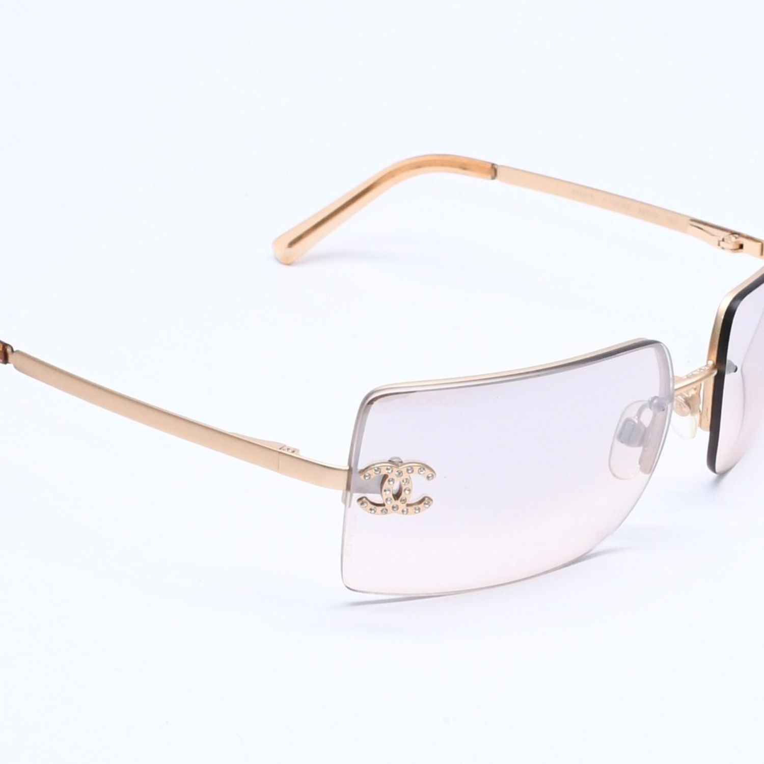 CHANEL シャネル リムレス サングラス 4092-B c.102/8Z サイズ62□15