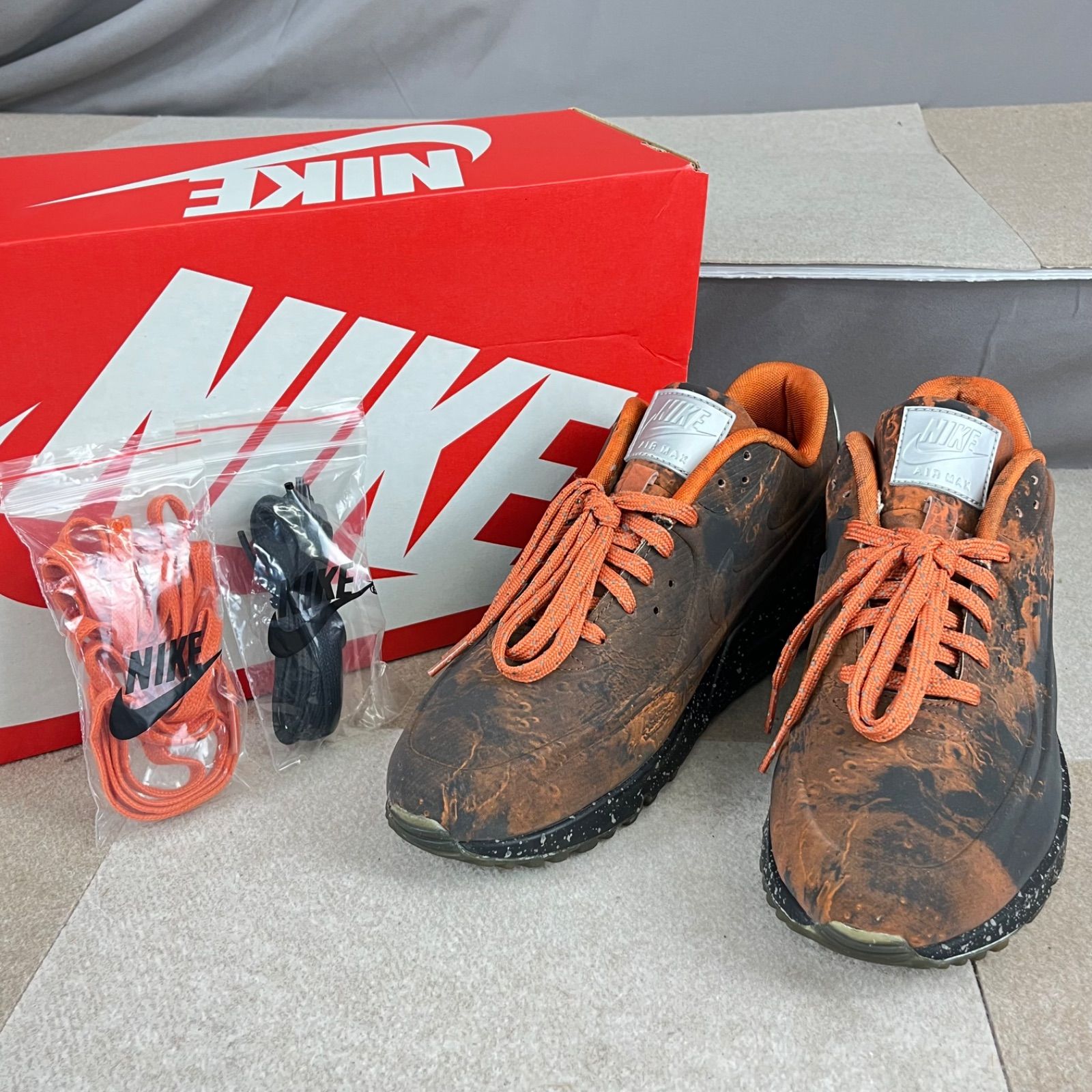 E NIKE ナイキ AIR MAX CD0920 600 シューズ 靴 スニーカー 26.5cm オレンジ ブラック 箱付き