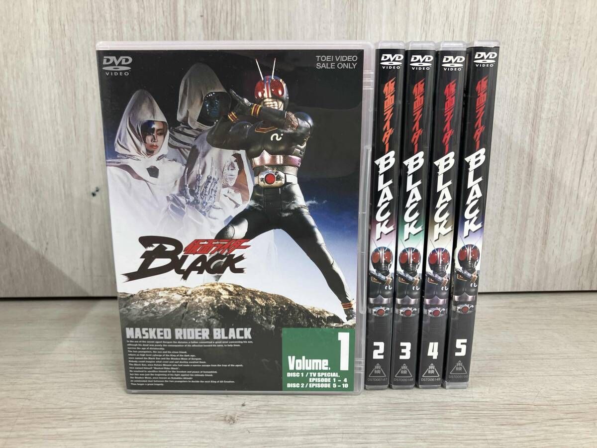 DVD 【※※※】[全5巻セット]仮面ライダｰBLACK VOL.1~5 - メルカリ