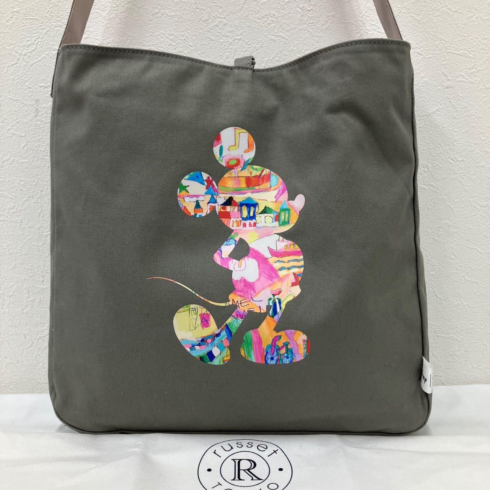 レア　ラシット　russet ミッキーマウス　コラボ　ショルダーバッグ 6099 russet ラシット ショルダーバッグ ワンショルダー HERALBONY