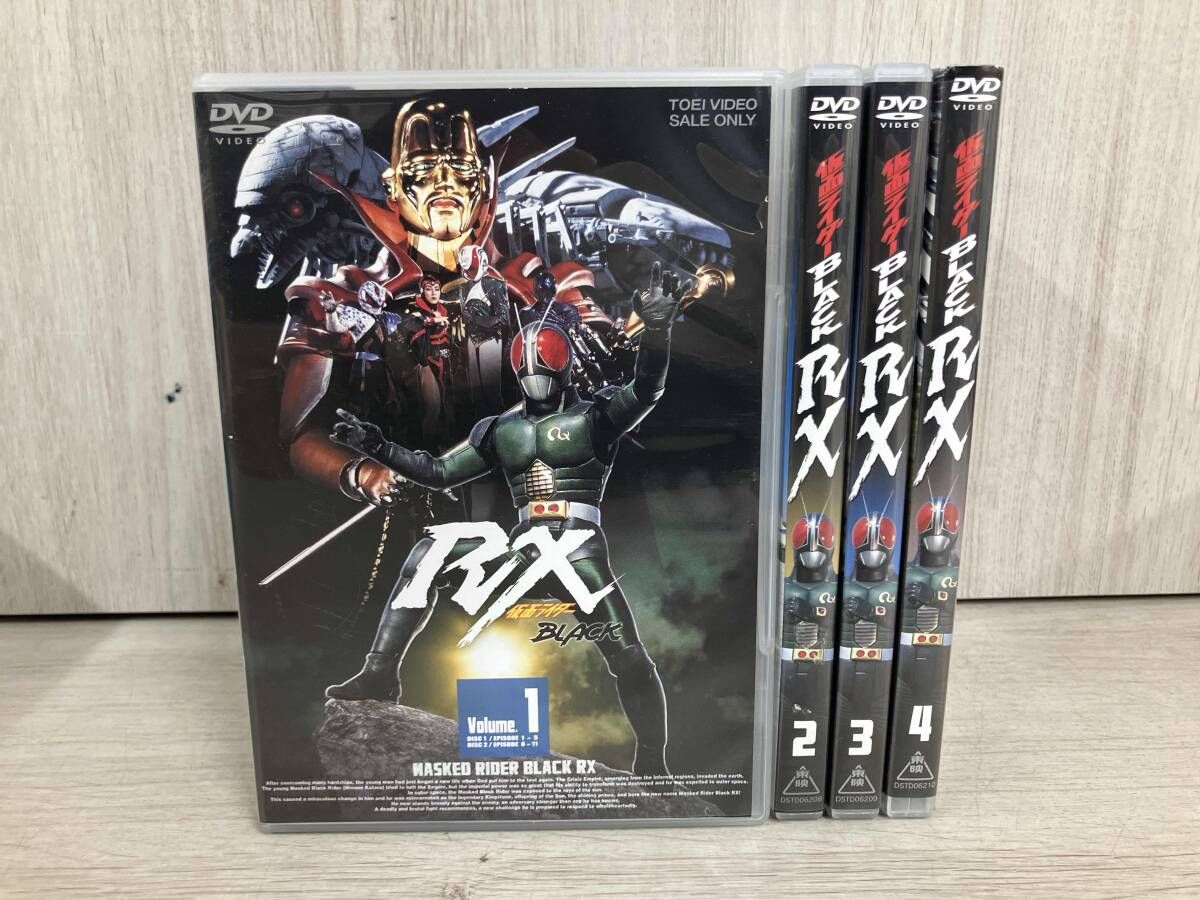 DVD 【※※※】[全4巻セット]仮面ライダｰBLACK RX Volume.1~4
