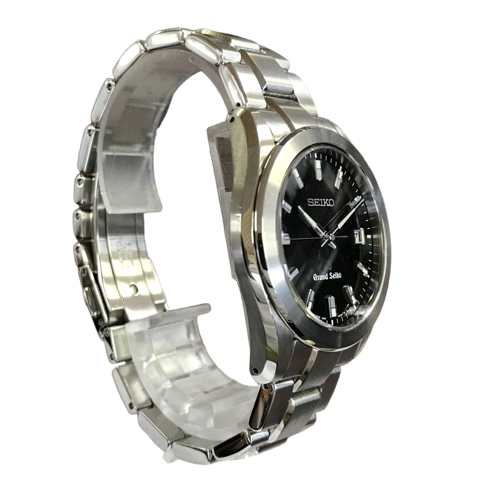 グランドセイコー Grand Seiko SBGF021 8J56-8020 クォーツ 黒文字盤