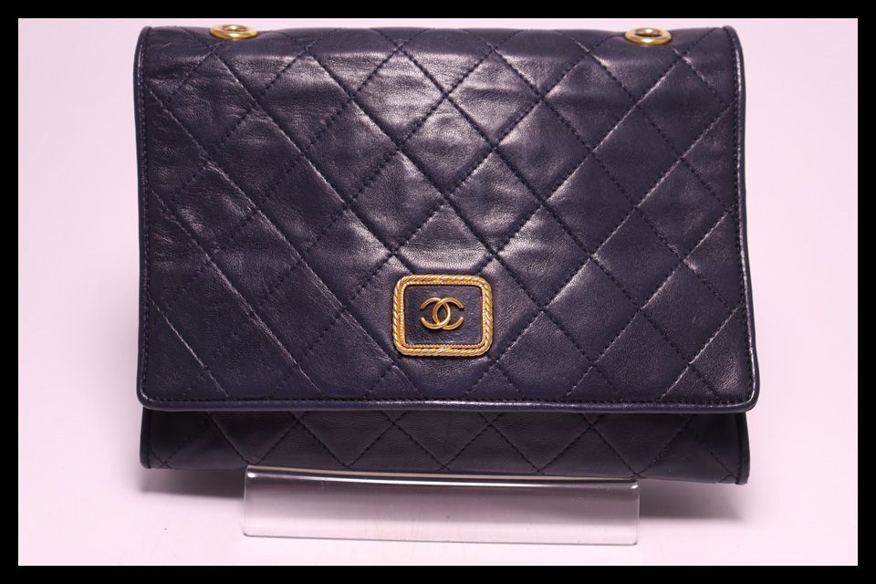 ■シャネル　マトラッセ　ラムスキン　チェーンショルダーバッグ　CHANEL■0702ao32001