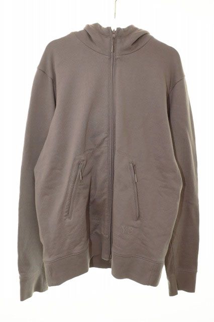 ワイスリー Y-3 M CLASSIC DWR TERRY HOODIE BEIGE L HT4470 クラシック ユーティリティ フーディー パーカー ベージュ 【ブランド古着ベクトル】【中古】●260713