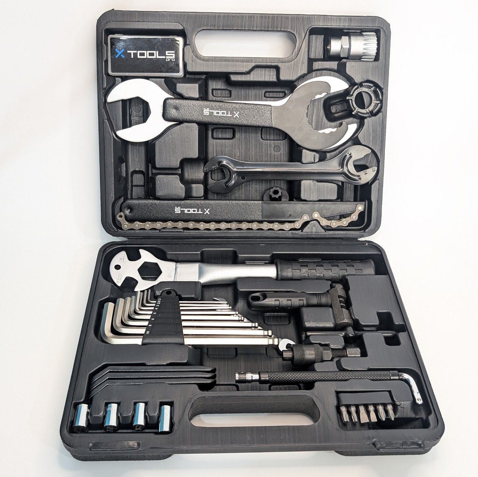 X-TOOLS PRO 自転車用工具セット J74535221 ケース付 メンテナンス