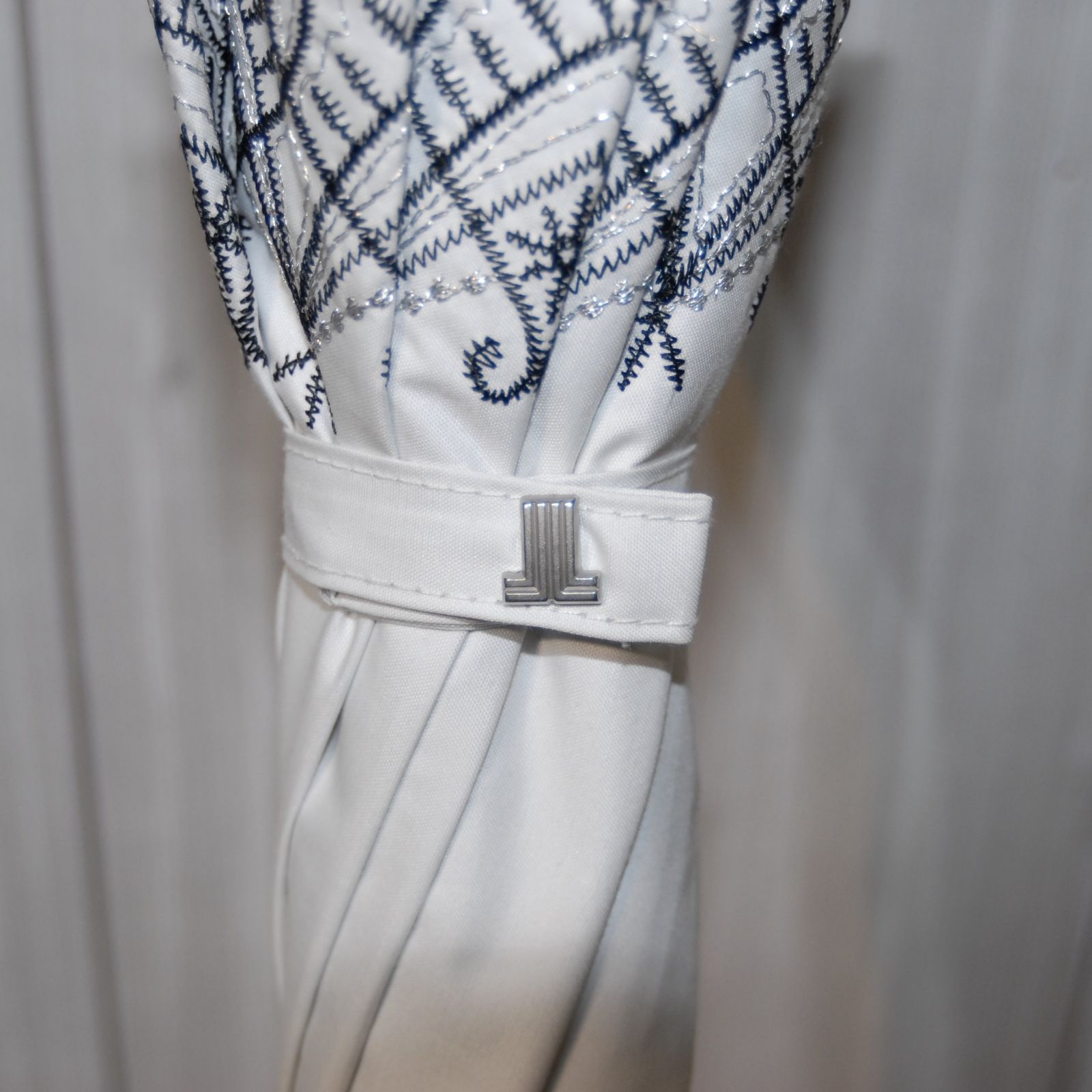 25 MS0238 美品 ランバン コレクション LANVIN COLLECTION スカラップ