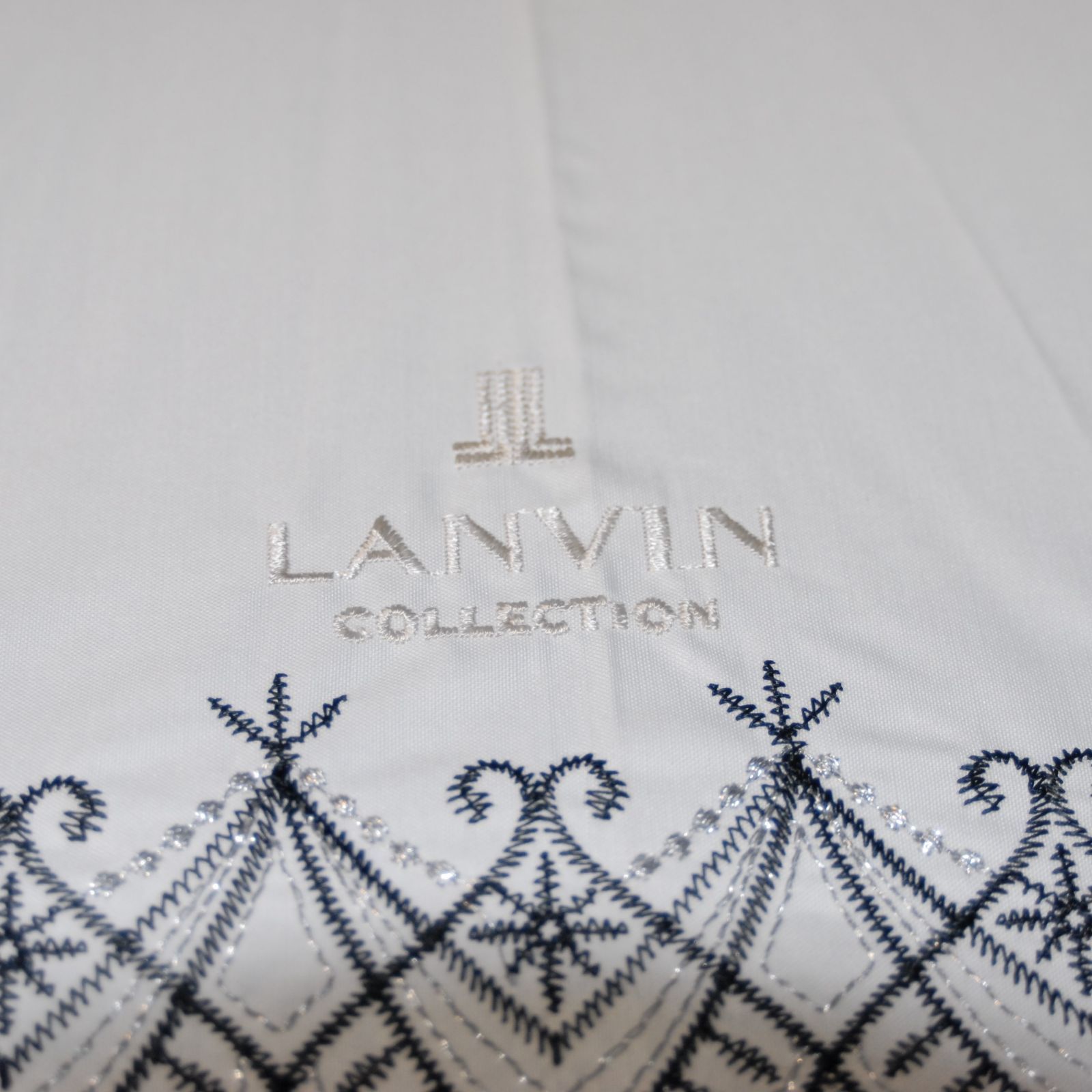 25 MS0238 美品 ランバン コレクション LANVIN COLLECTION スカラップ