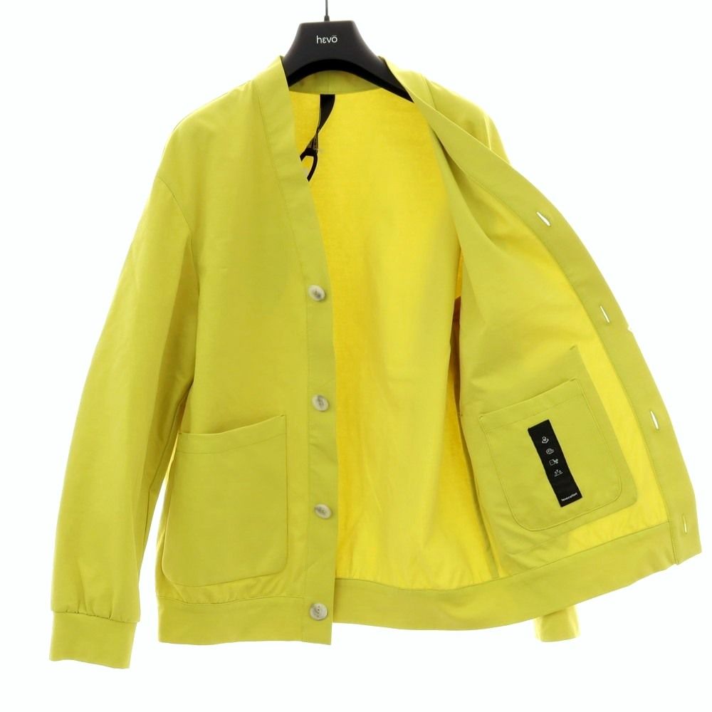 新品】イーヴォ Hevo コットンナイロン ジャージー カーディガン