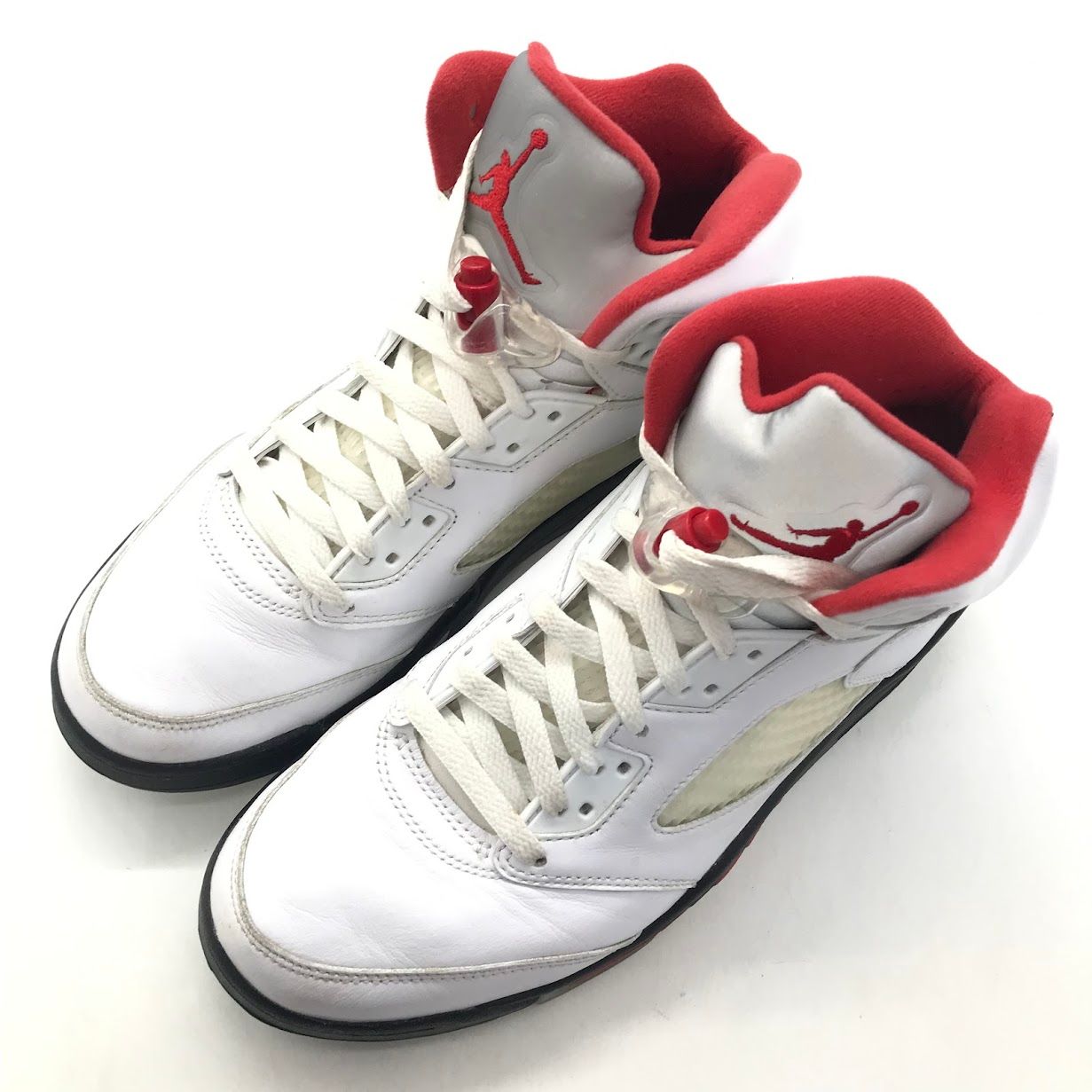 【倉吉店】 中古 NIKE | ナイキ スニーカー AIR JORDAN 5 RETRO OG 'FIRE RED' DA1911-102 ホワイト 27cm 【126】 倉吉店】 中古 NIKE | ナイキ スニーカー AIR JORDAN 5 RETRO OG 'FIRE