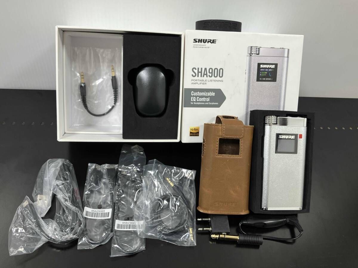 SHURE SHA900-J-P ポータブル・リスニング・アンプ SHA900 ヘッドホンアンプ iOS/Android/Mac/PC対応