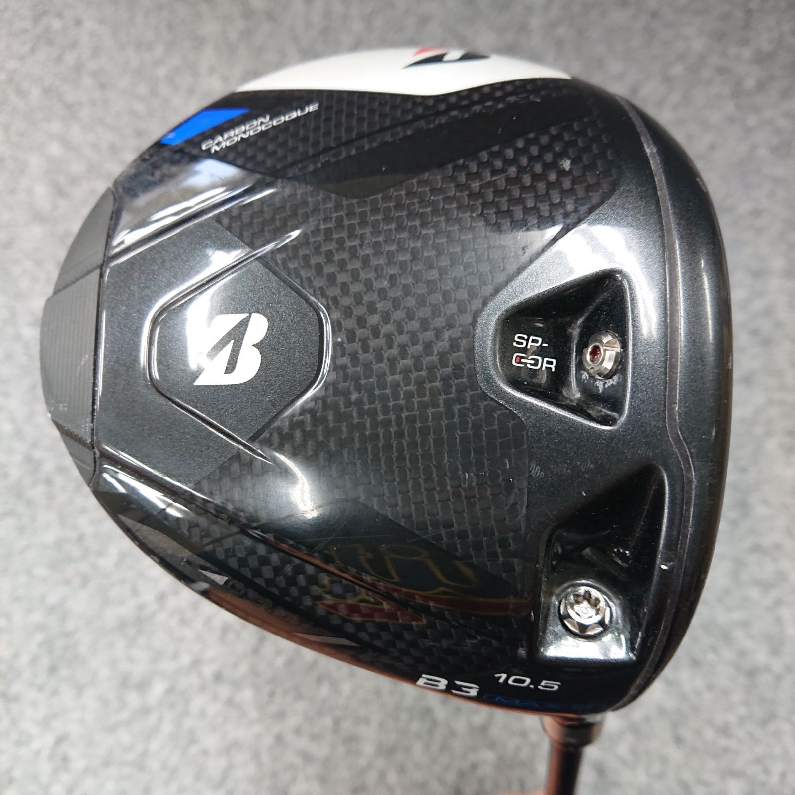 ブリヂストン B3MAX D ドライバー 10.5° 純正カーボン VANQUISH BS40 for MAX (SR)